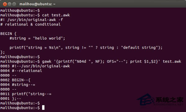 LinuxϵͳʹAWKʽ