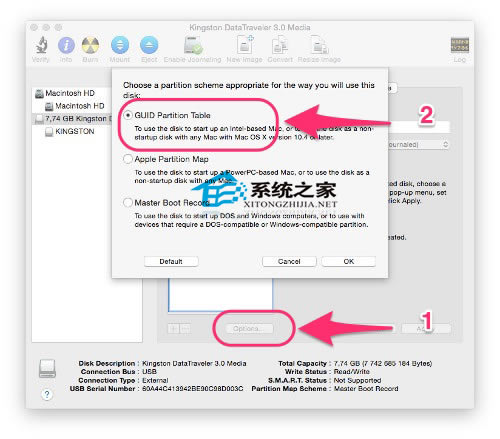 Mac OS XUbuntu usb