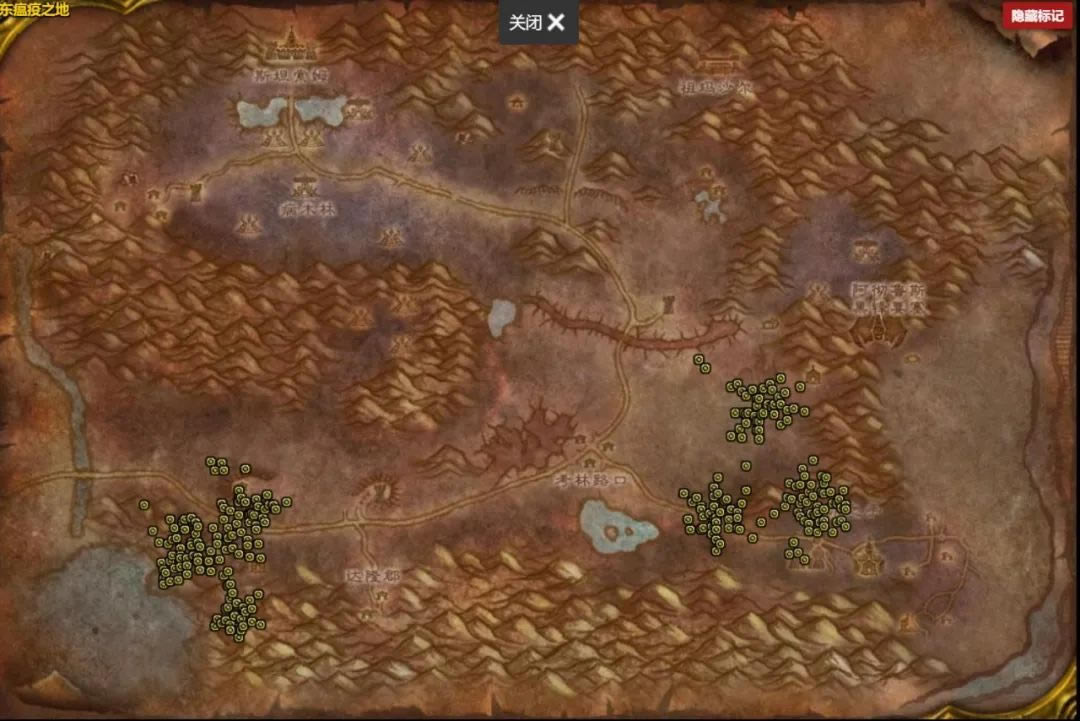 魔兽世界怀旧服WLK天灾入侵刷怪点位置汇总_本站