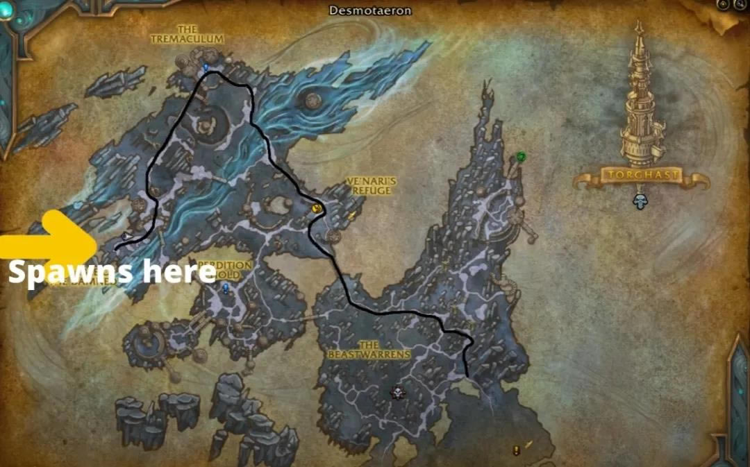 魔兽世界9.1堕落的战马获取方法 9.1稀有刷新掉落坐骑_本站