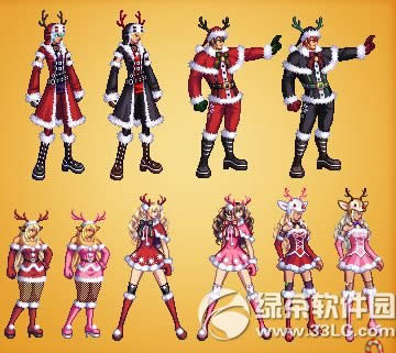 dnf圣诞装扮多少钱 2014dnf圣诞装扮属性图介绍1