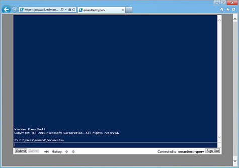 Windows PowerShell Web Access