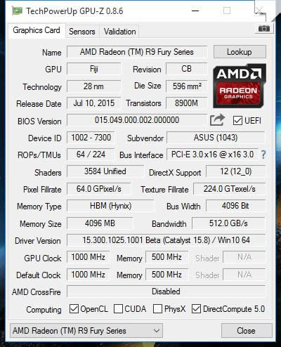 AMD R9 FuryٴΡˡֱ