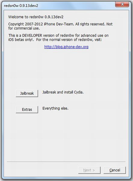 ѩRedsn0w0.9.13dev2ԲԽiOS6 beta2̼