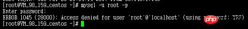 MySQ¼ʾERROR 1045 (28000)δ