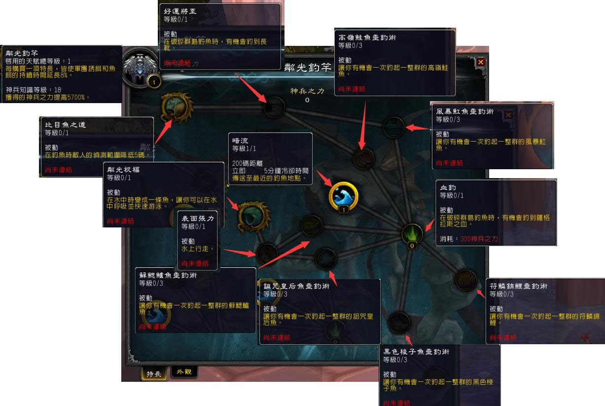 魔兽世界7.0beta: 加入钓鱼神器能量取得